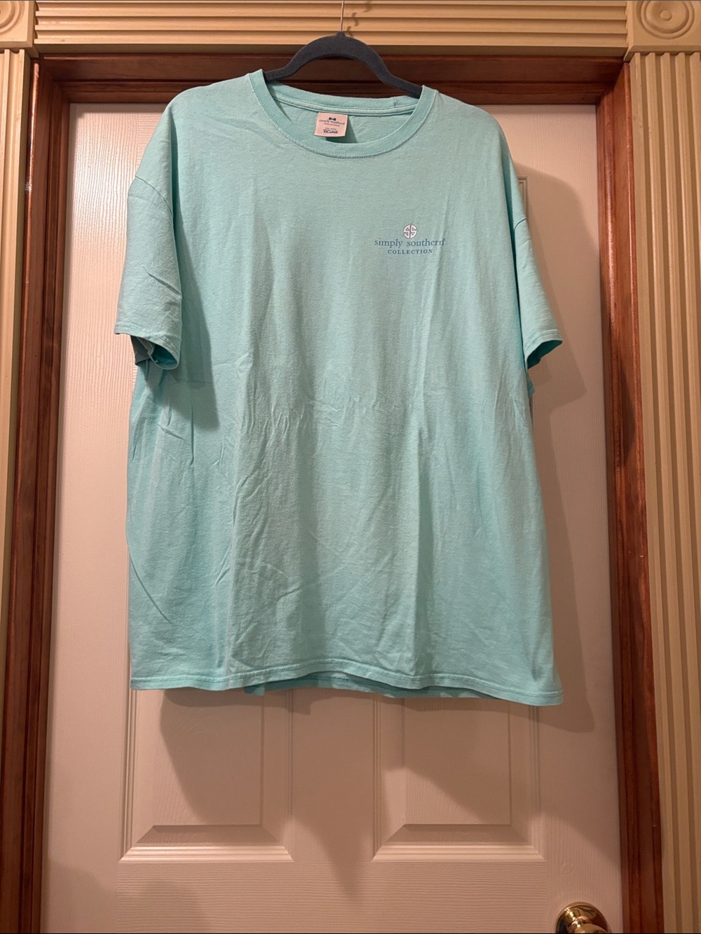 Simply Southern Men's Short Sleeve Tee - Aqua Mint